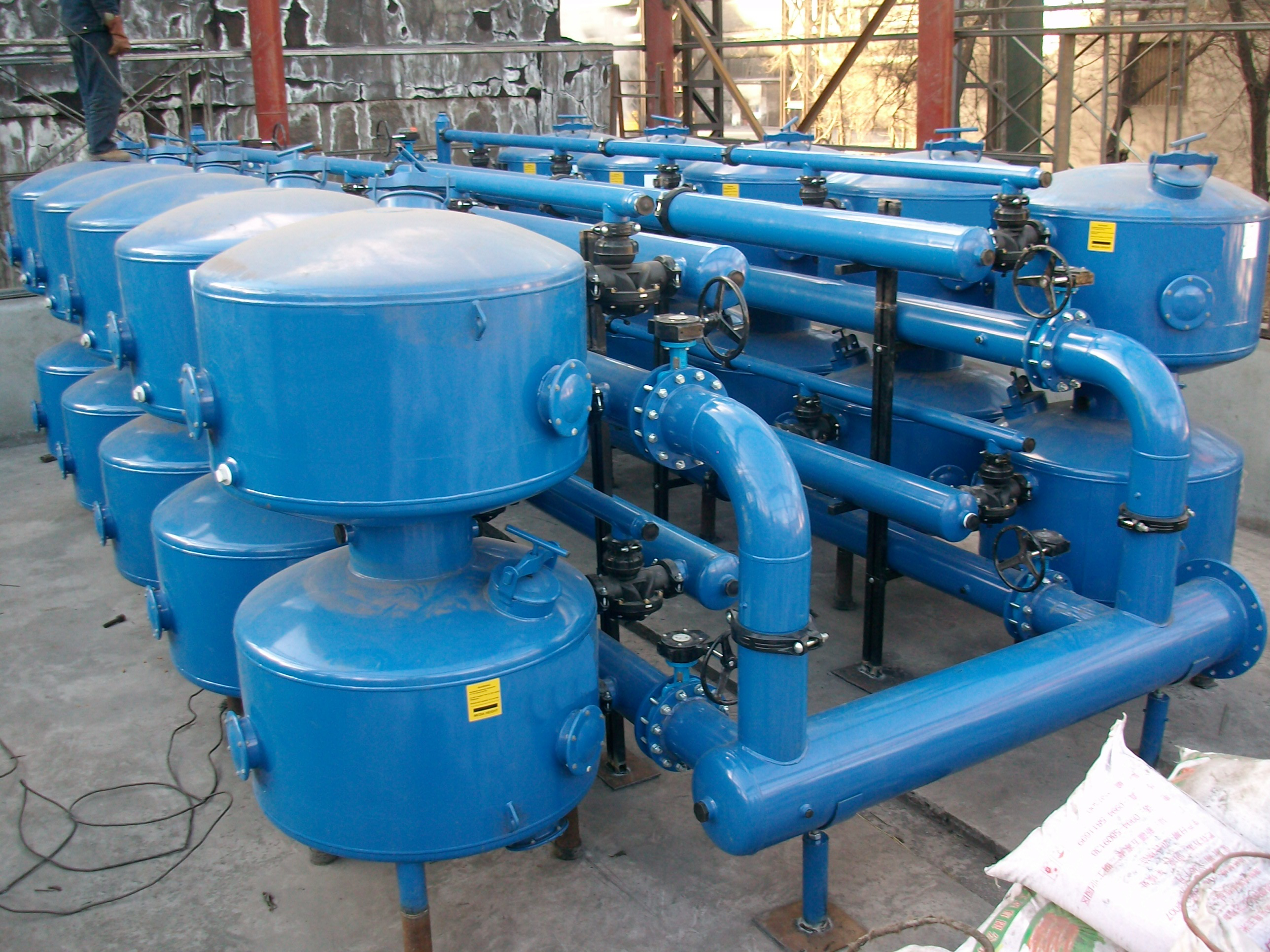 砂石過濾設備、灌溉、水肥一體化水處理設備、全自動反沖洗砂石過濾器