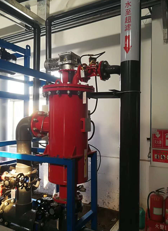 自清洗刷式過濾器應用現場