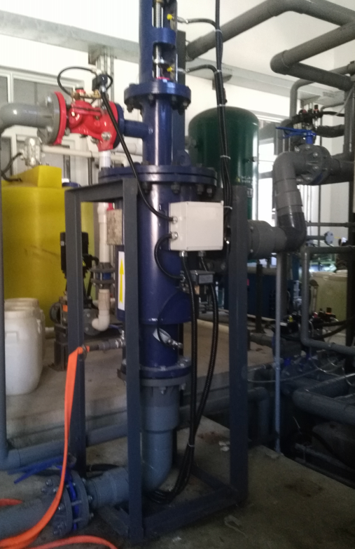 　立式自清洗過濾器應用