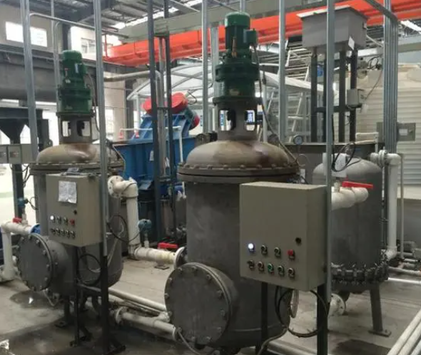 反沖洗過濾器設備應用現場