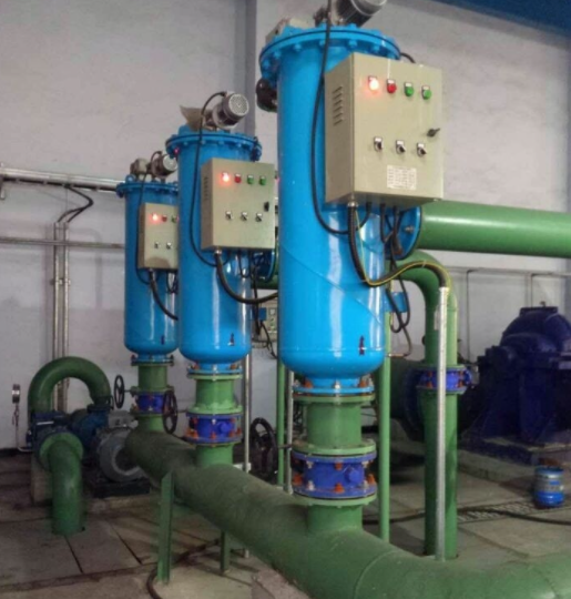 刷式過濾器設備應用安裝現場