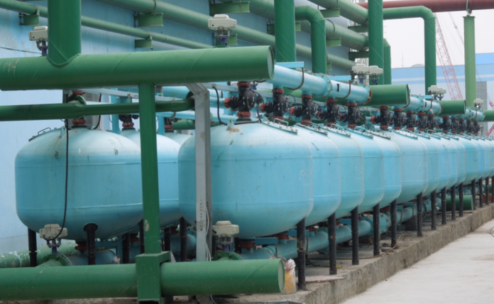 淺層沙過濾器應用現場