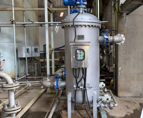 立式自清洗過濾器應用現場