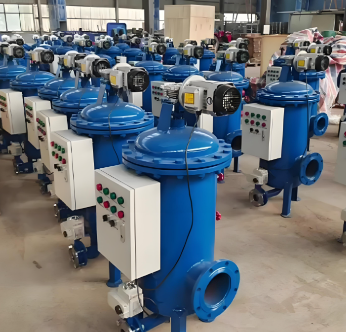 立式自清洗過濾器應(yīng)用現(xiàn)場