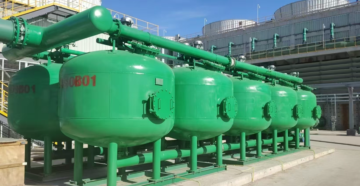 砂石過(guò)濾器應(yīng)用現(xiàn)場(chǎng)